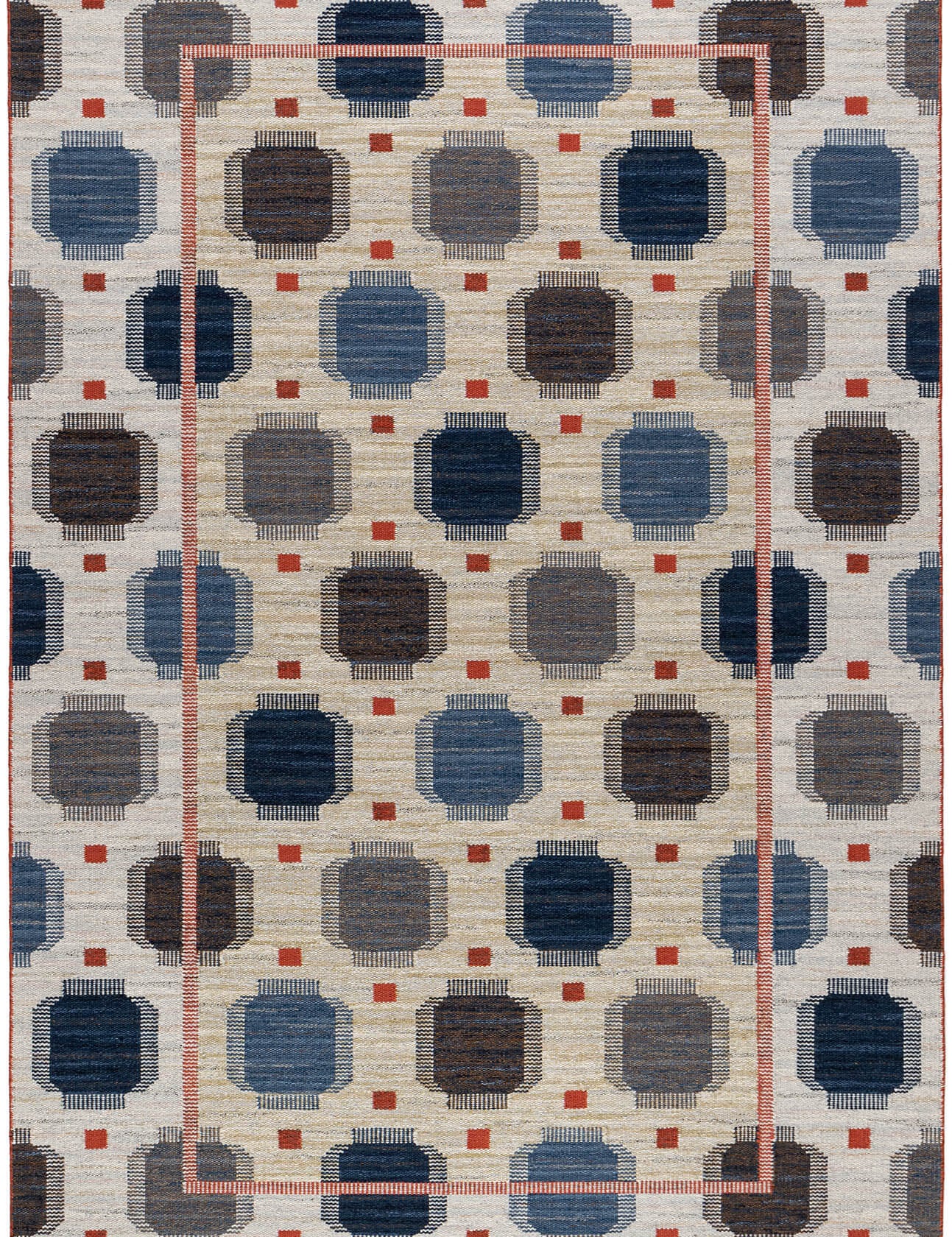 Blå plump 205 x 315 cm Product vendor