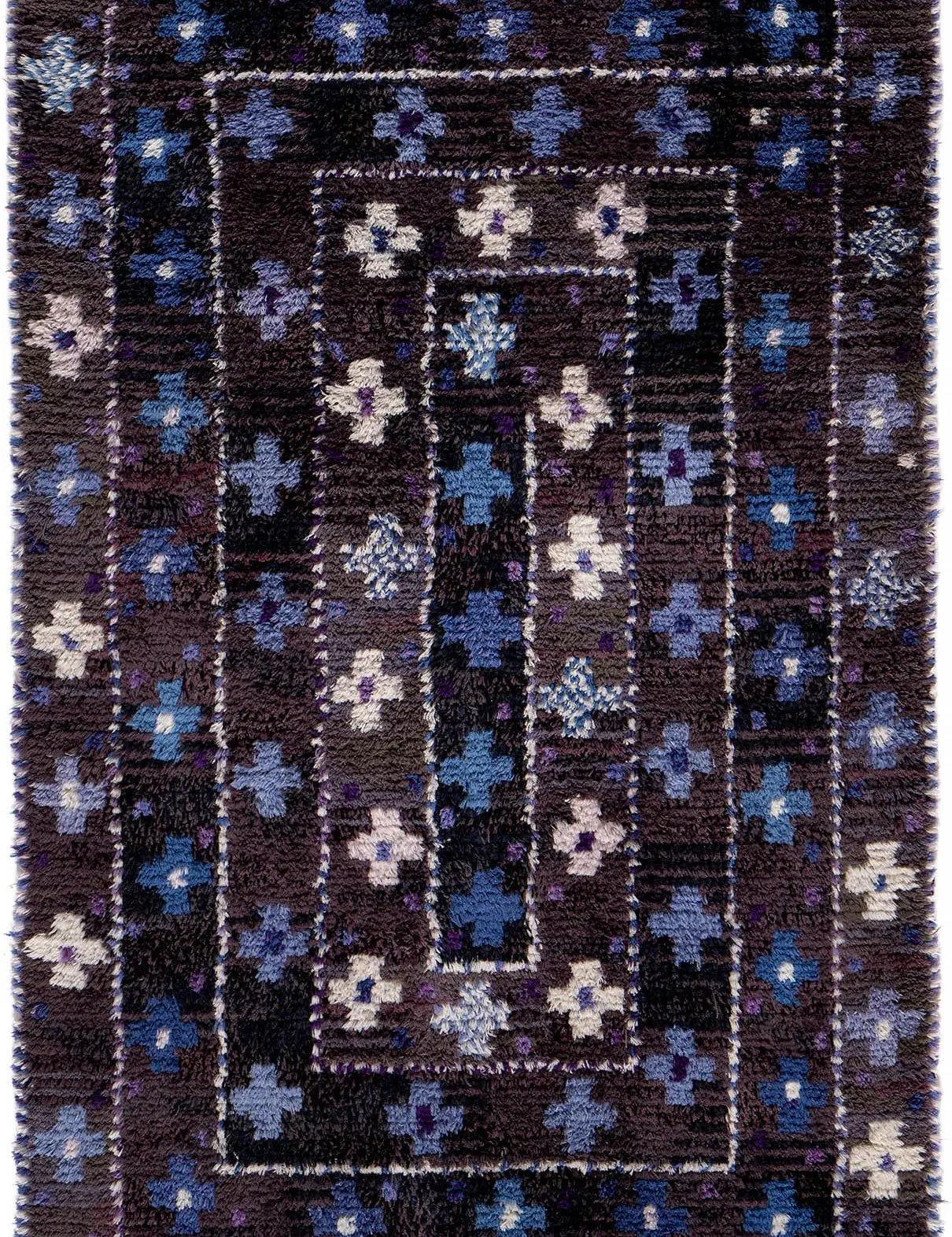 Ädelstenen, blå och svart 148 x 250 cm Product vendor