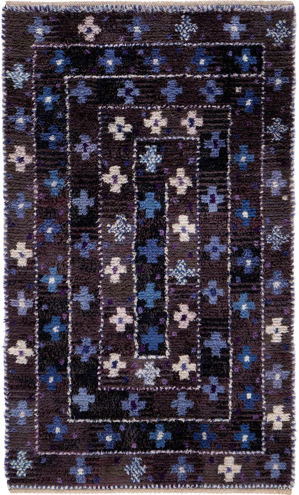Ädelstenen, blå och svart 148 x 250 cm Product vendor