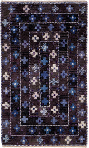 Ädelstenen, blå och svart 148 x 250 cm Product vendor