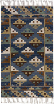 Blå natt och dag 122 x 208 cm Product vendor