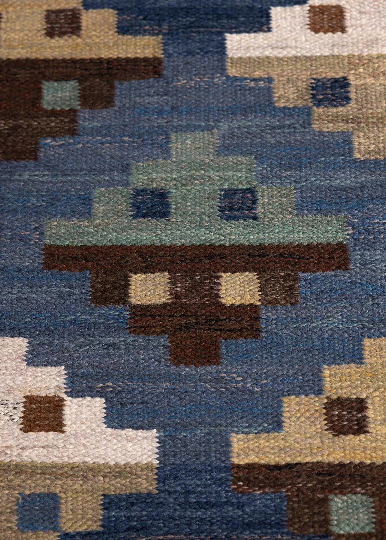 Blå natt och dag 122 x 208 cm Product vendor