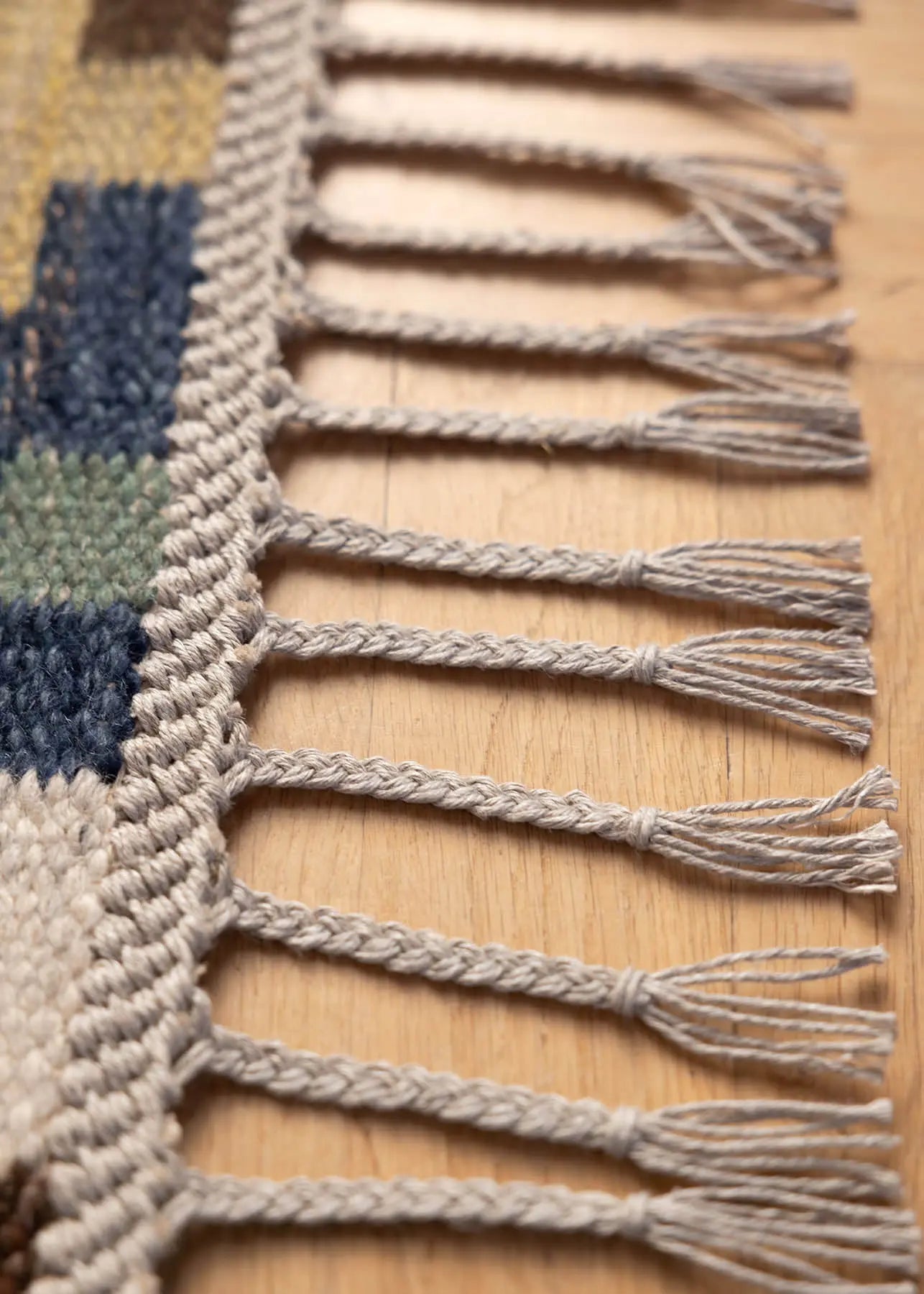 Blå natt och dag 122 x 208 cm Product vendor