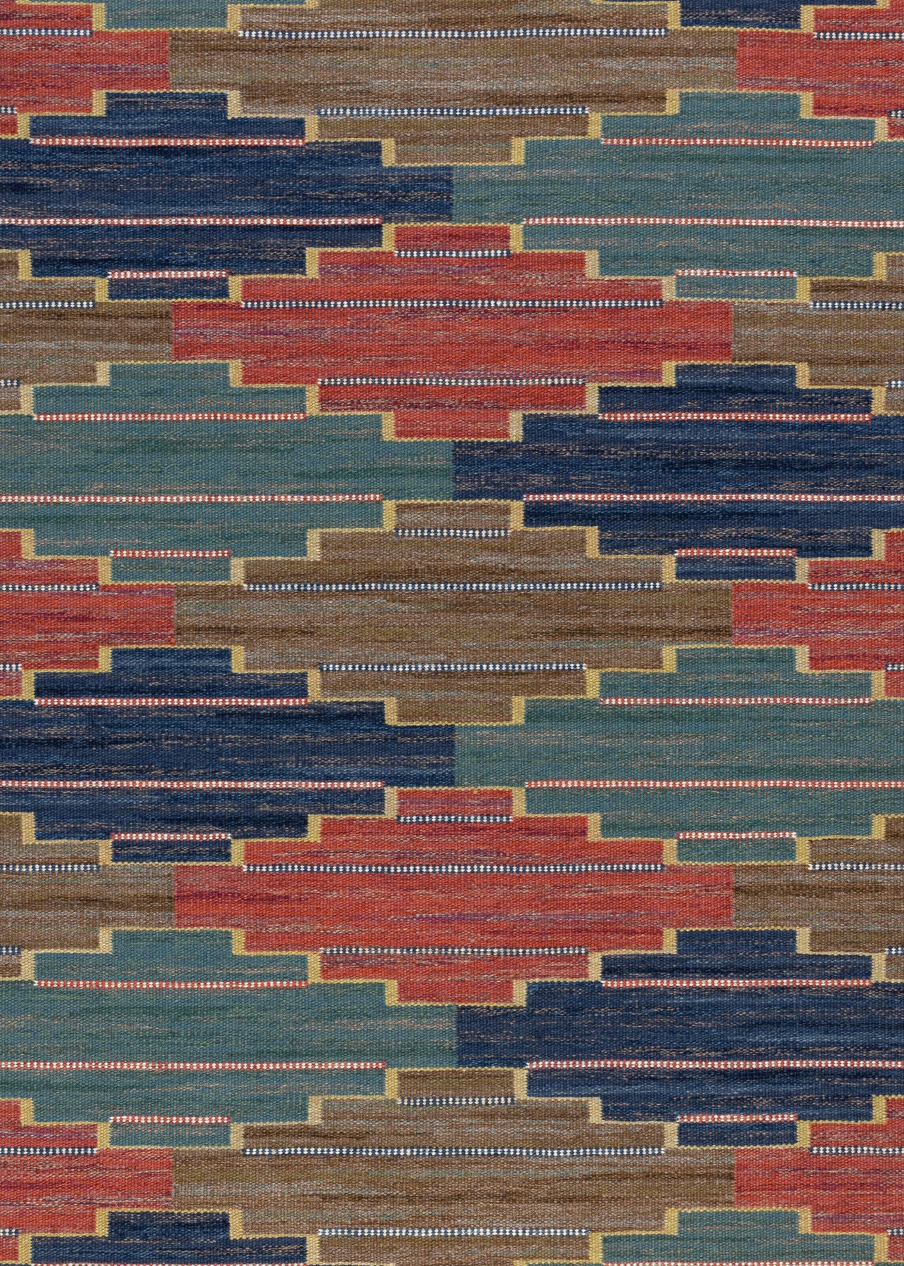 Blå heden 204 x 255 cm