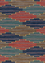Blå heden 204 x 255 cm