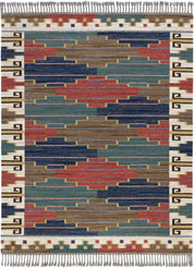 Blå heden 204 x 255 cm