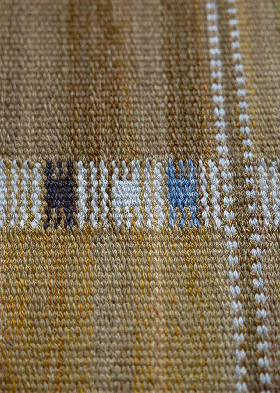 Falurutan, gul-brun 133 x 214 cm Product vendor