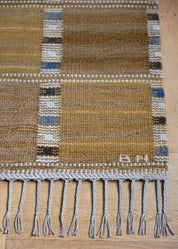 Falurutan, gul-brun 133 x 214 cm