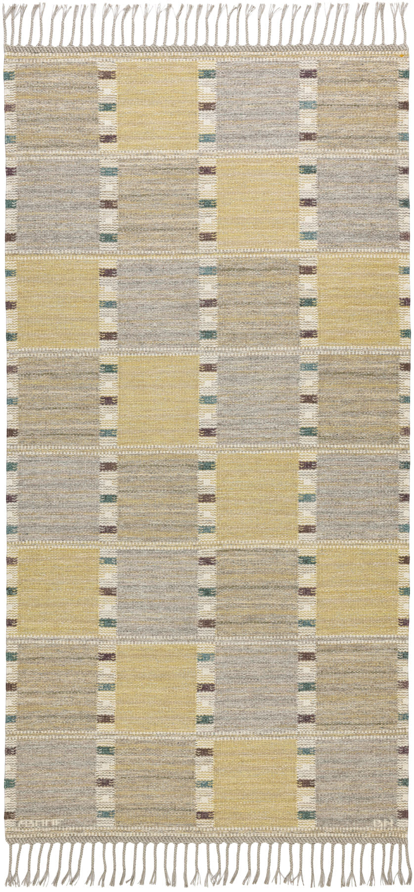 Falurutan, gul S 113 x 222 cm