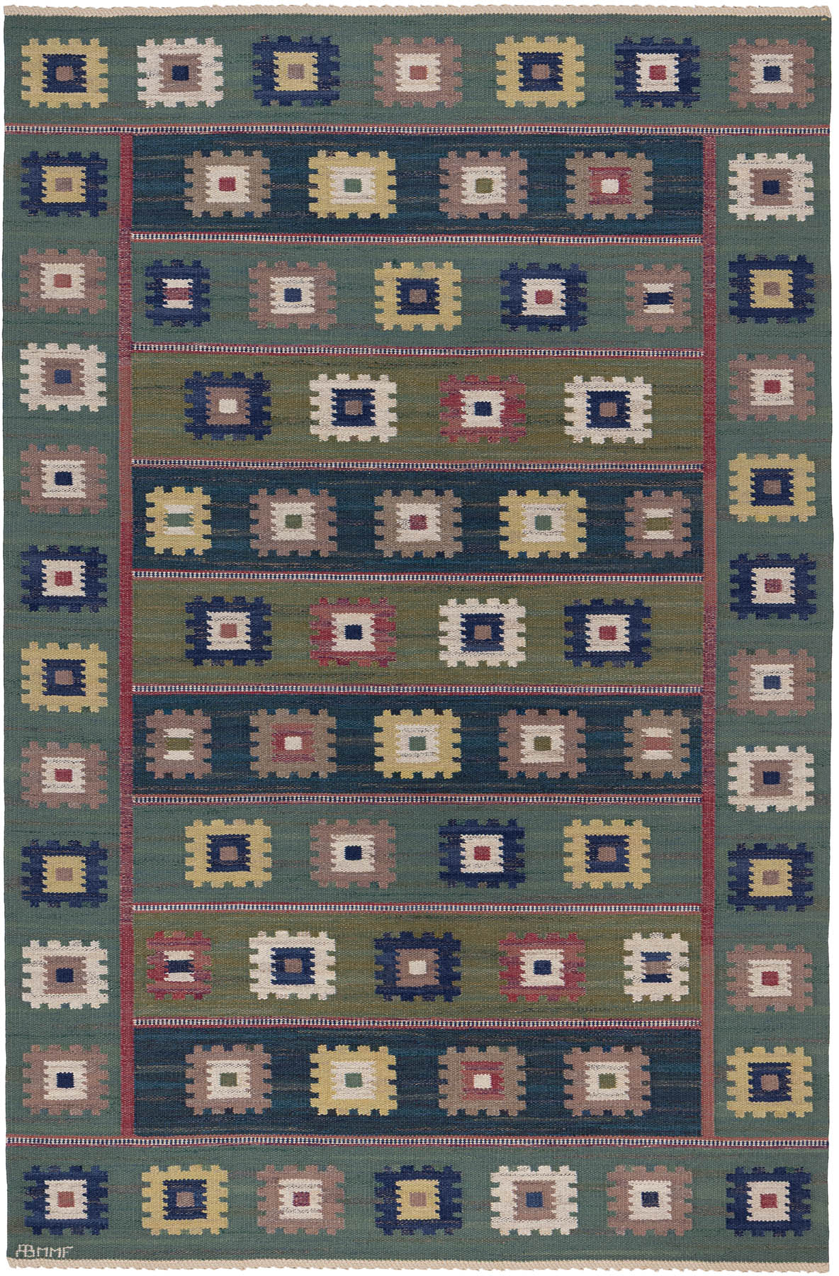 Grön äng 185 x 282 cm Product vendor