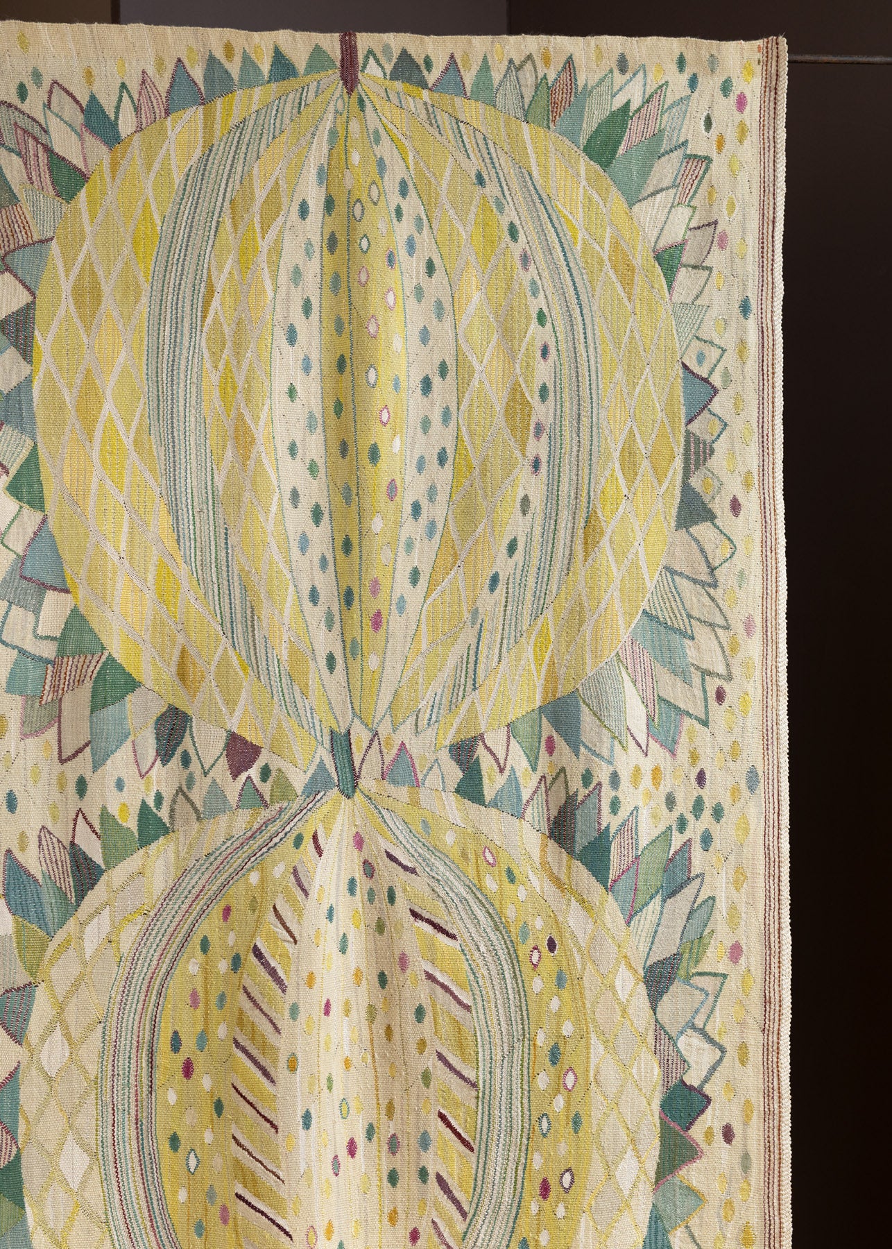 Gul melon 122 x 205 cm