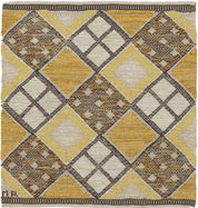 Linnebotten, gul 34 x 34 cm