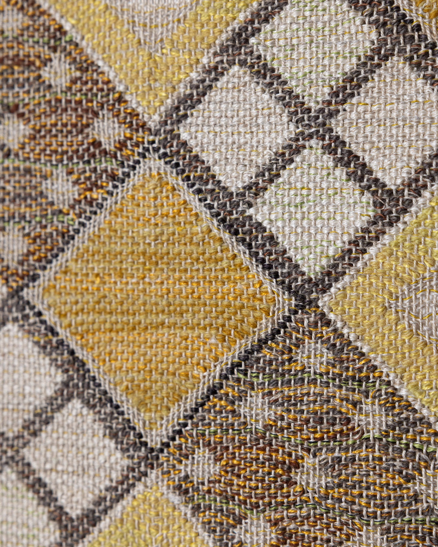 Linnebotten, gul 34 x 34 cm