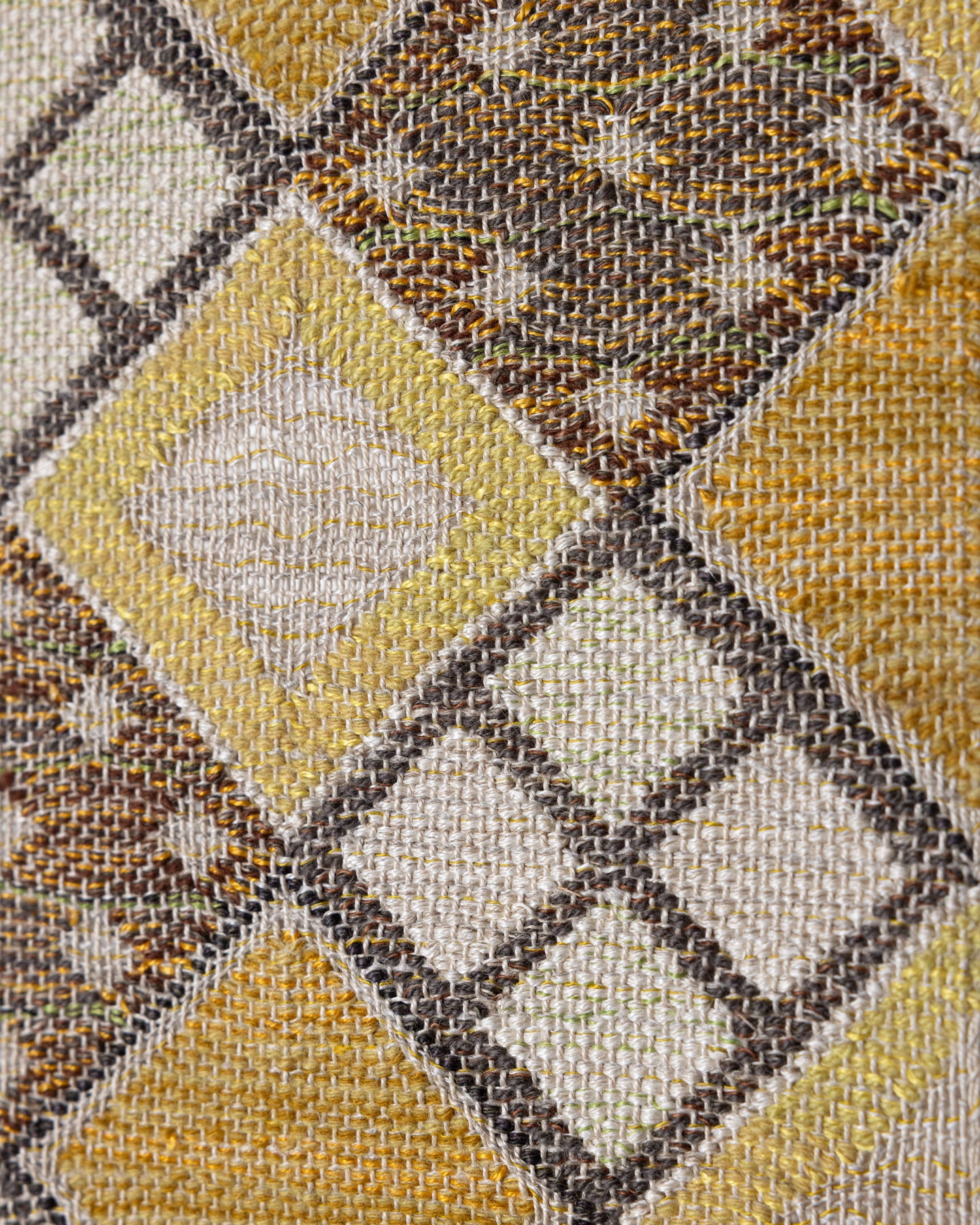 Linnebotten, gul 34 x 34 cm