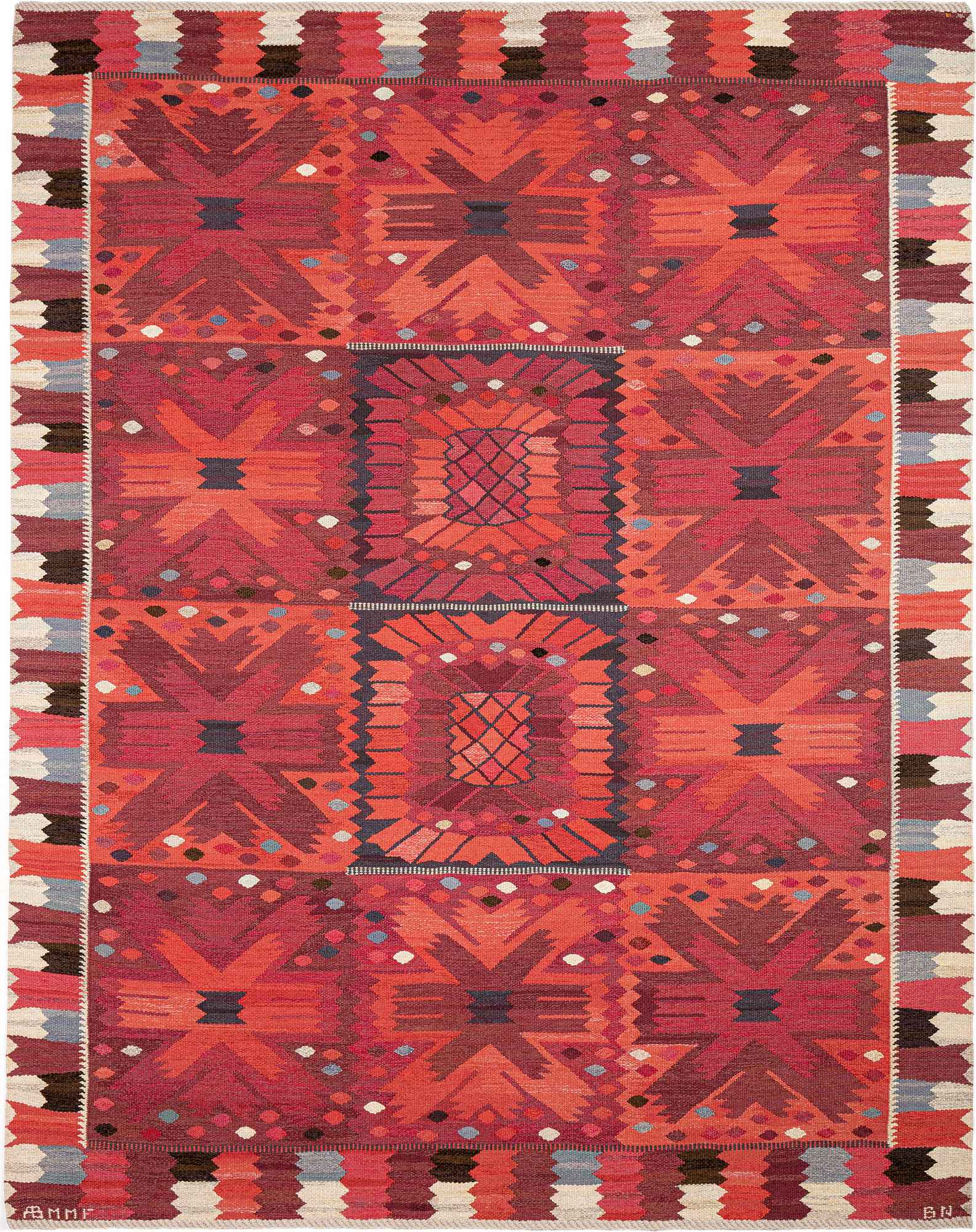 Nejlikan, röd mörk 217 x 270 cm Product vendor