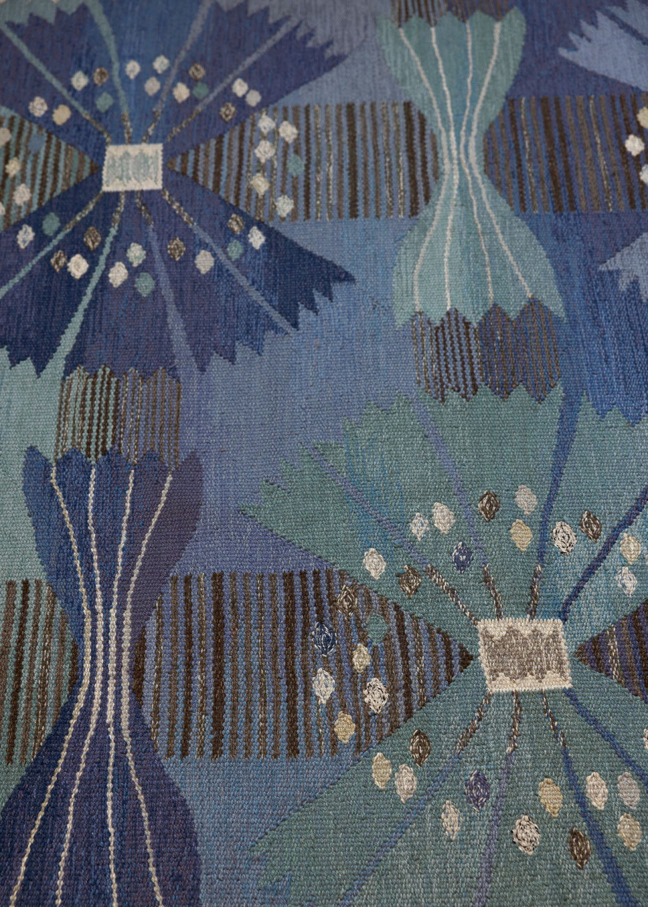 Park, blågrön 245 x 363 cm