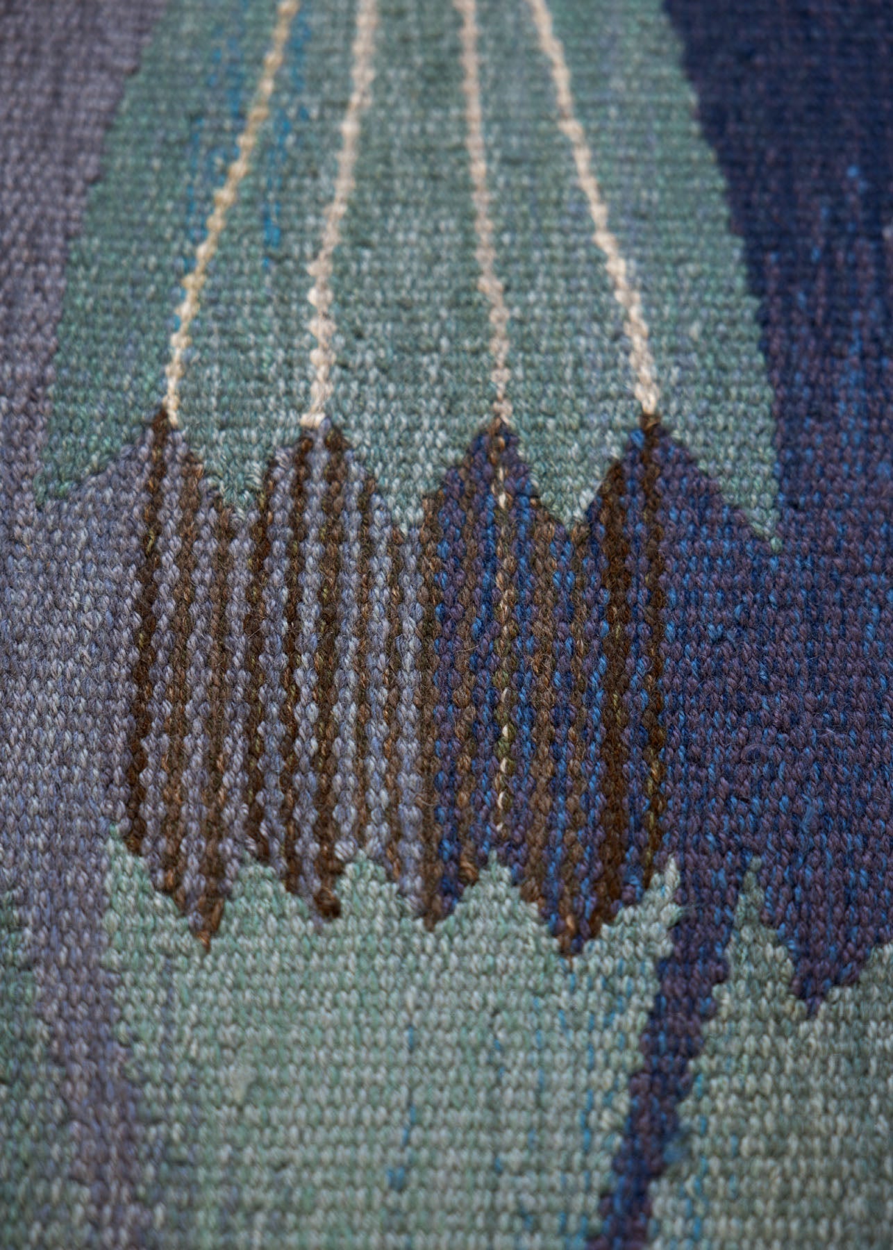 Park, blågrön 245 x 363 cm