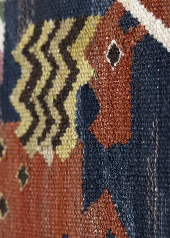 Röd häst, hingsten 40 x 40 cm Product vendor