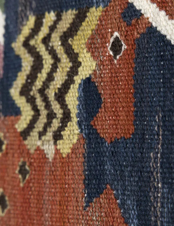 Röd häst, hingsten 40 x 40 cm Product vendor