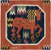 Röd häst, hingsten 42 x 41 cm Product vendor