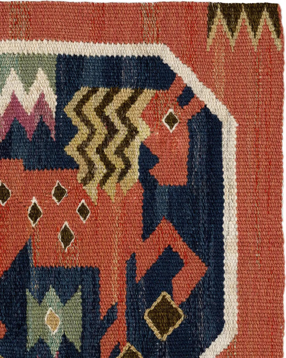 Röd häst, hingsten 42 x 41 cm Product vendor