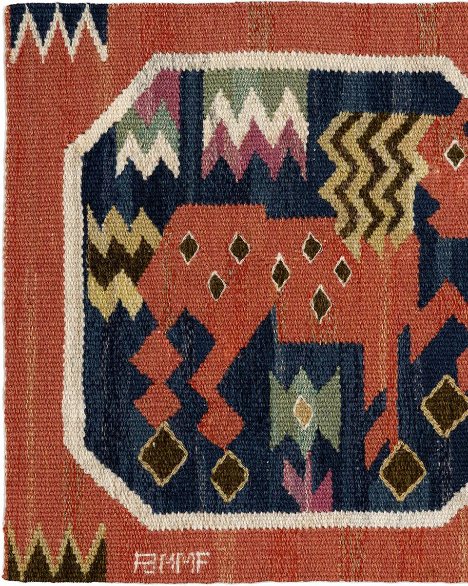 Röd häst, hingsten 42 x 41 cm Product vendor
