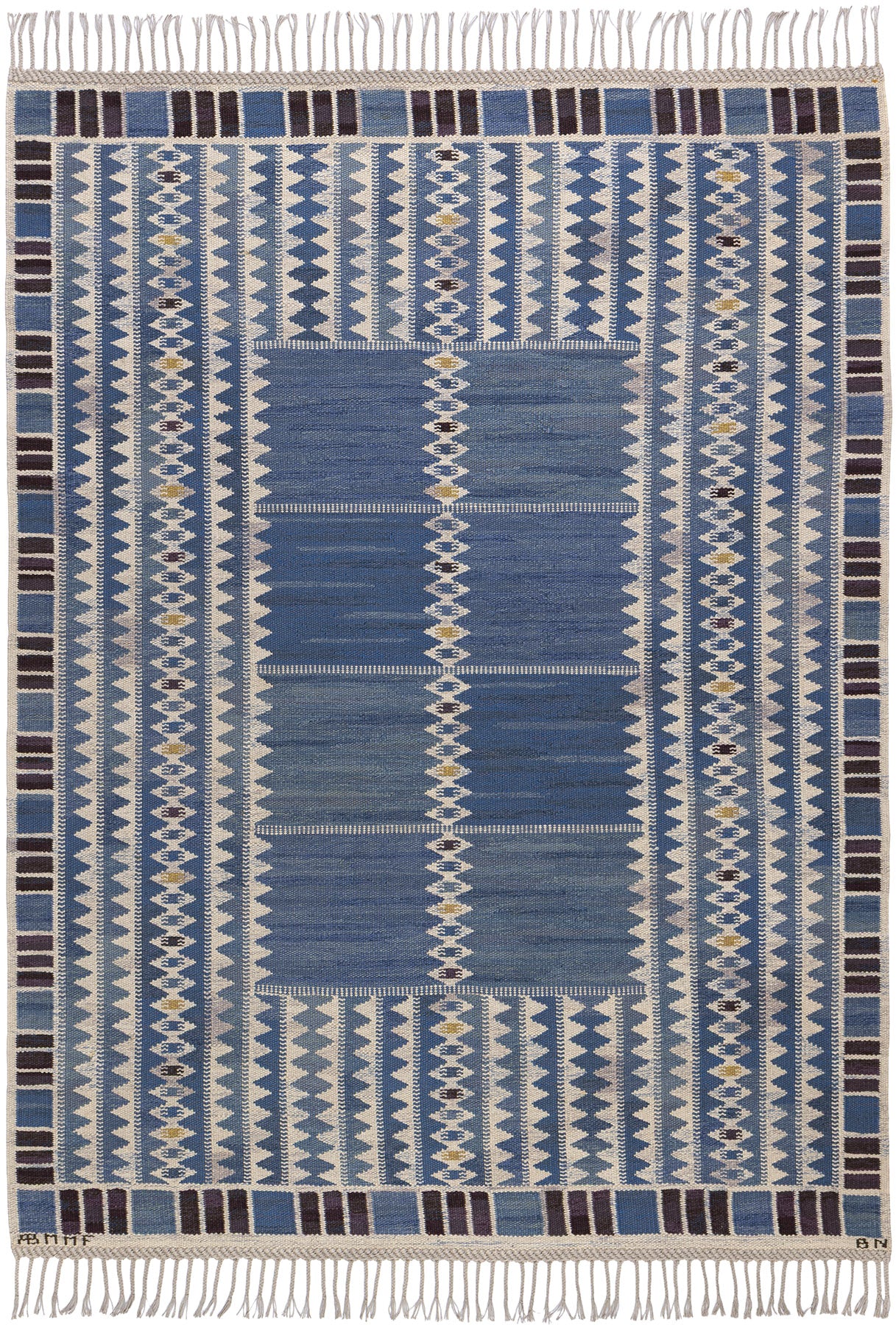 Salerno, blå 183 x 245 cm