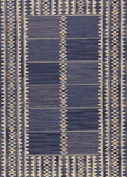 Salerno, blå 202 x 303 cm