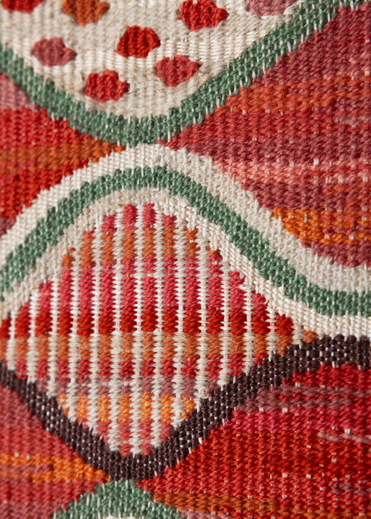 Spättan, röd 52 x 52 cm