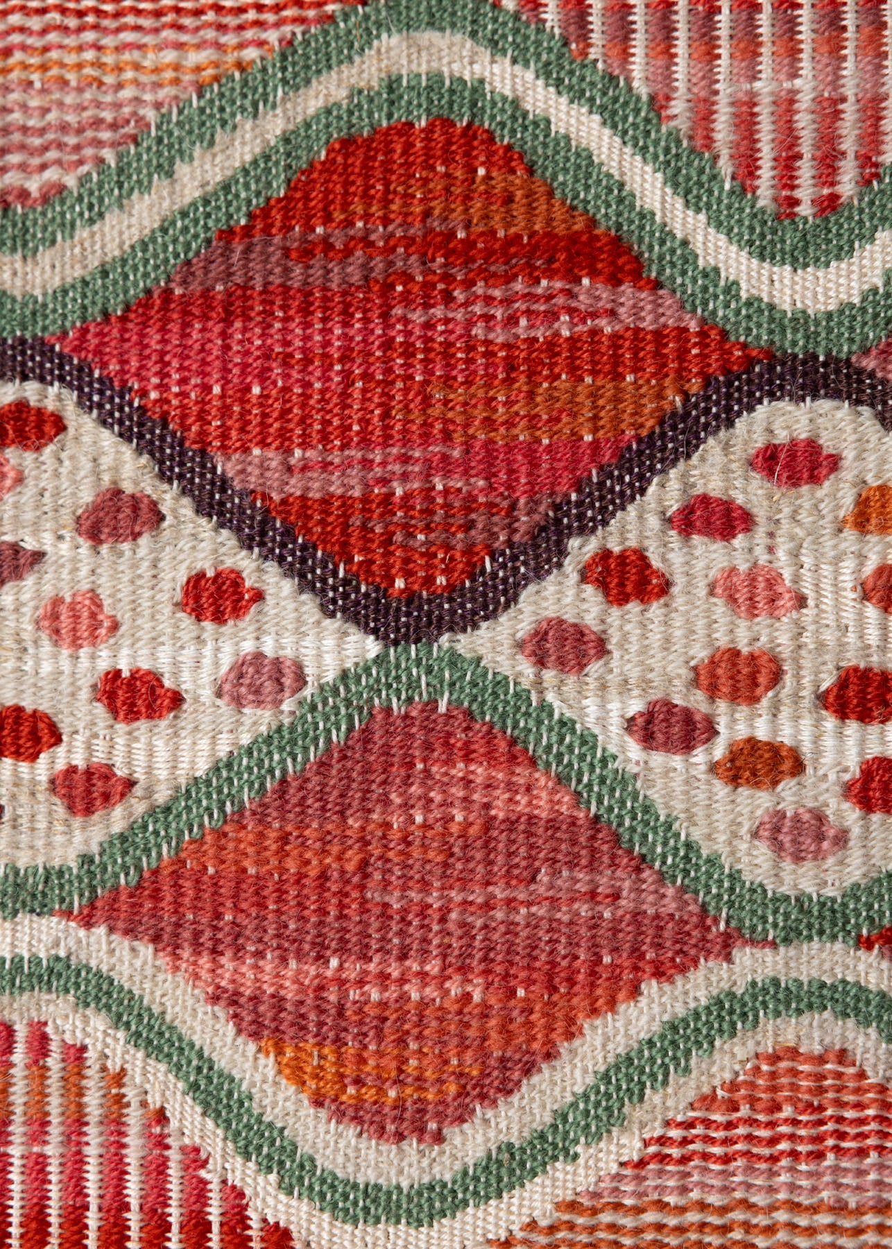 Spättan, röd 52 x 52 cm