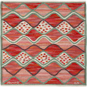 Spättan, röd 52 x 52 cm
