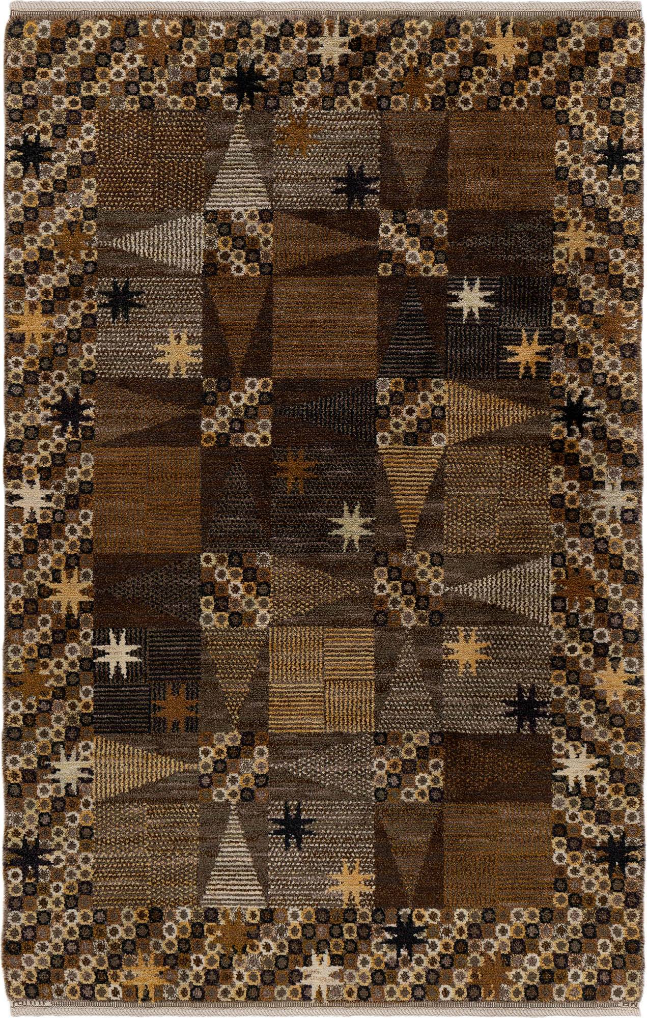Stjärnflossa, brun 150 x 245 cm Product vendor