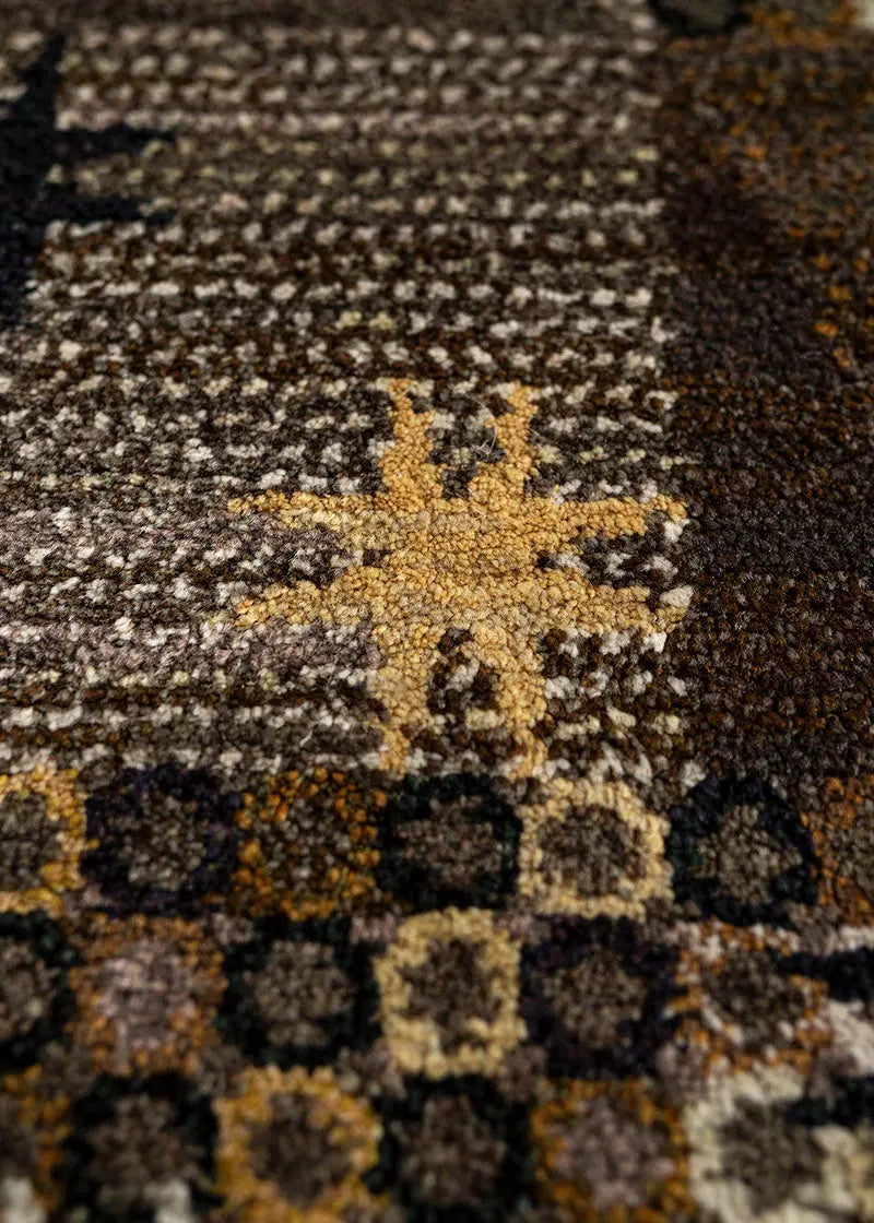 Stjärnflossa, brun 150 x 245 cm Product vendor