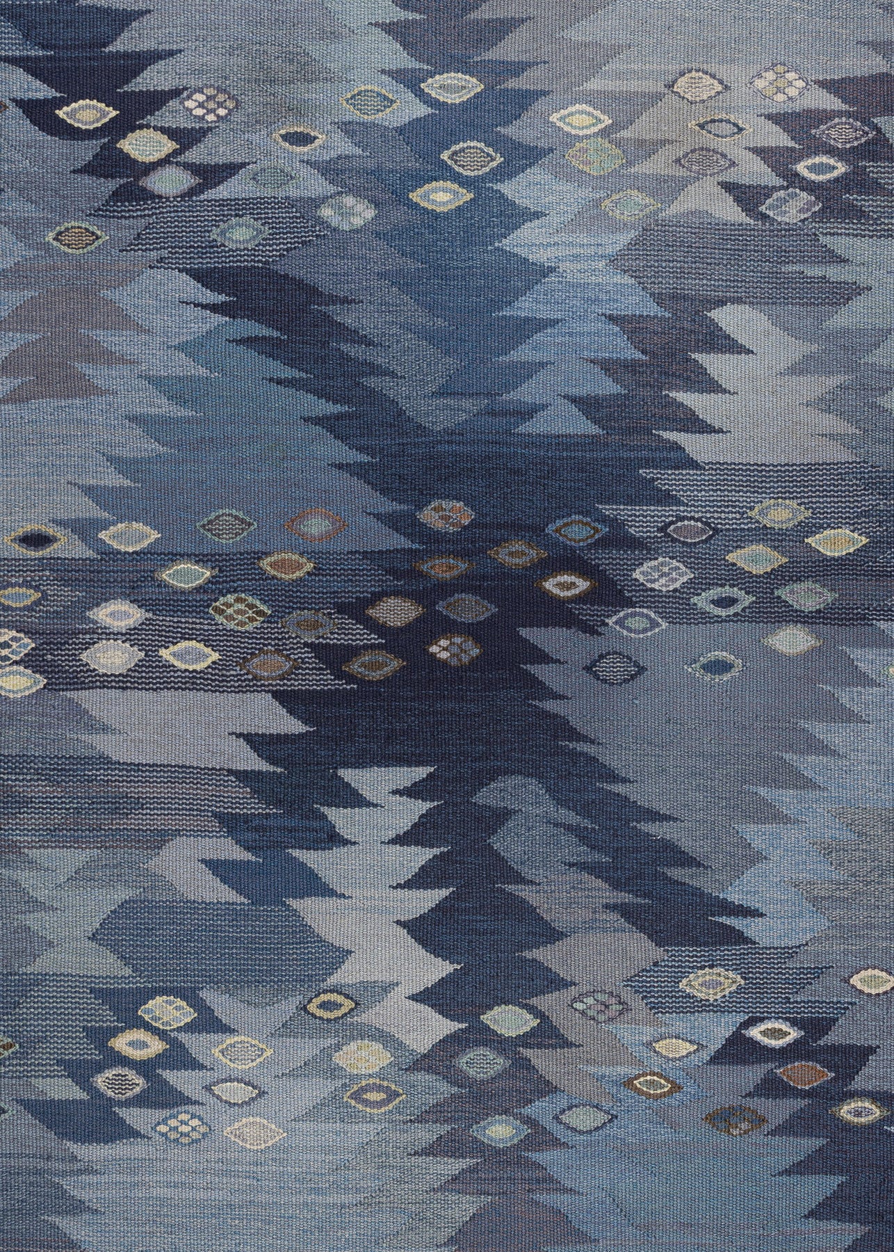 Tånga, mellanblå 200 x 240 cm