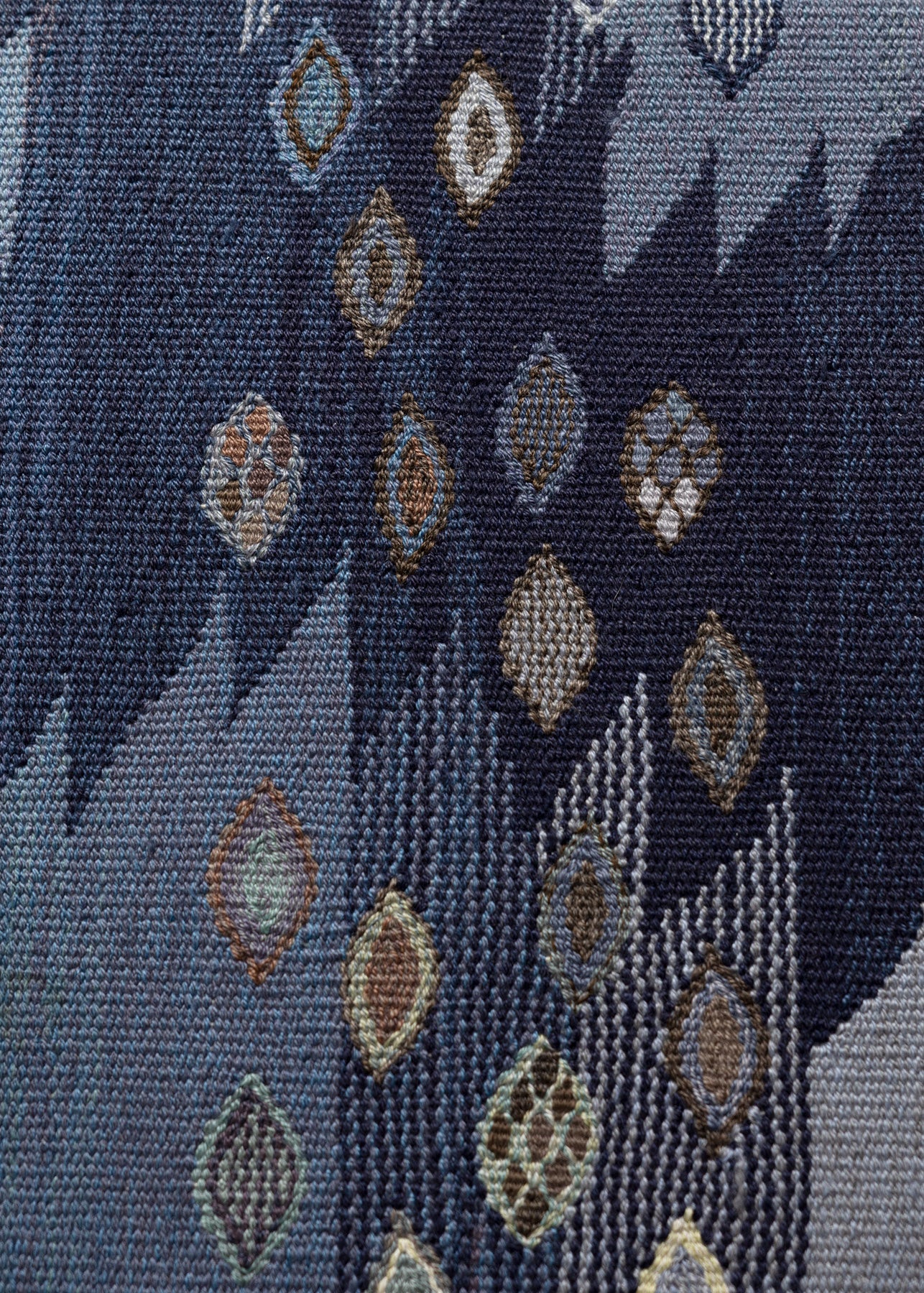 Tånga, mellanblå 200 x 240 cm