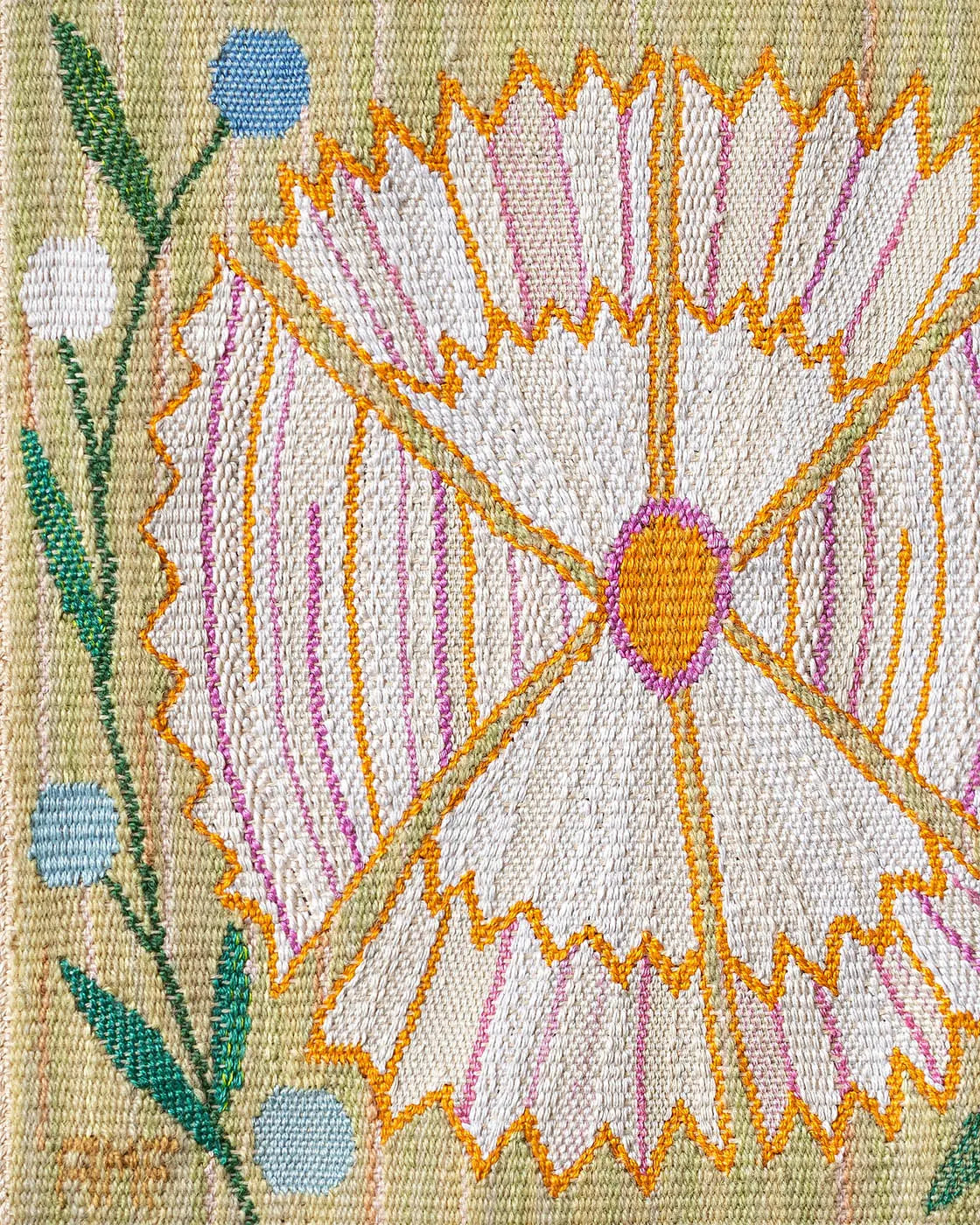 Vit blomma 29 x 30 cm Product vendor