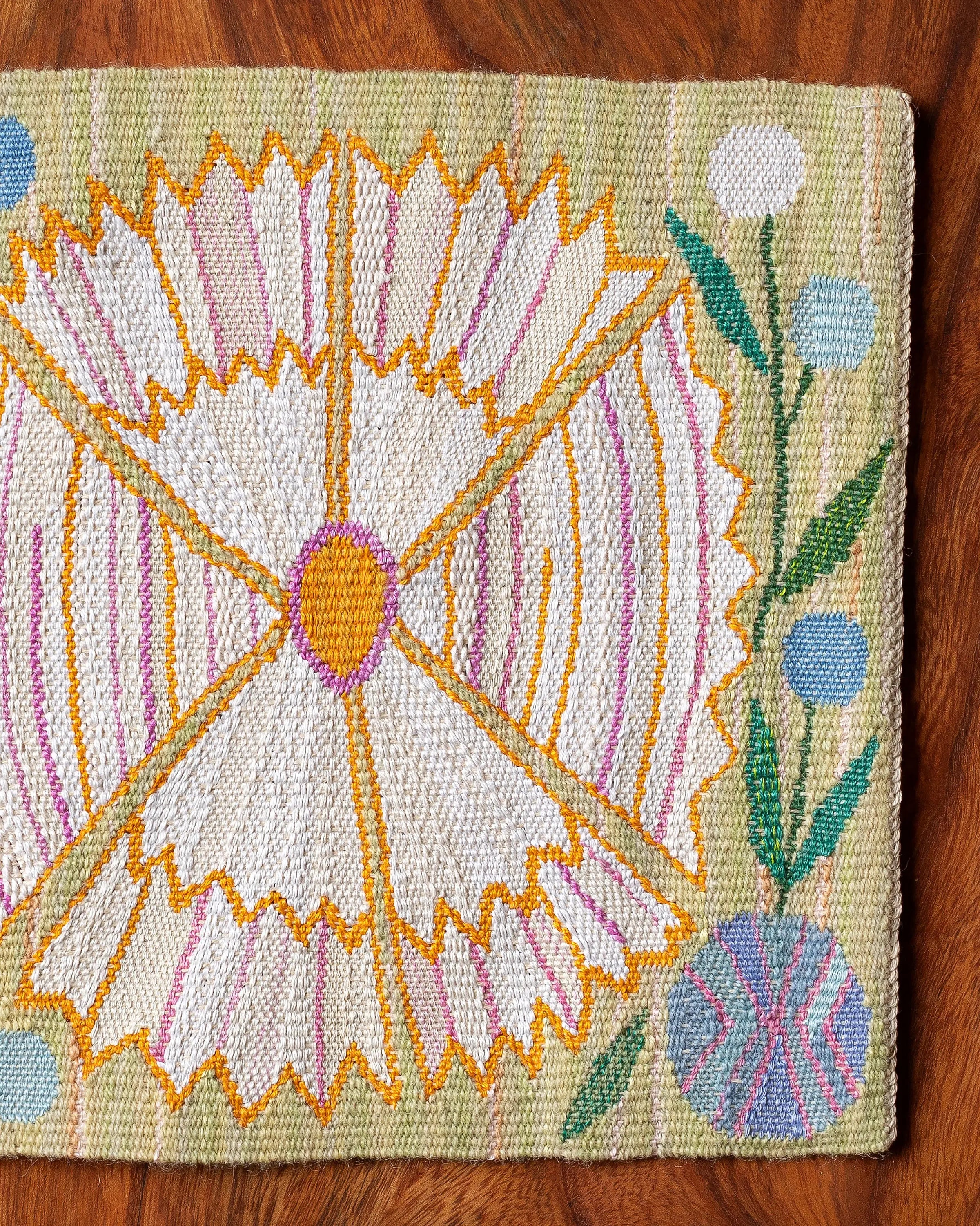 Vit blomma 29 x 30 cm Product vendor